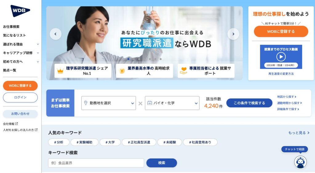 WDB（派遣）の画像